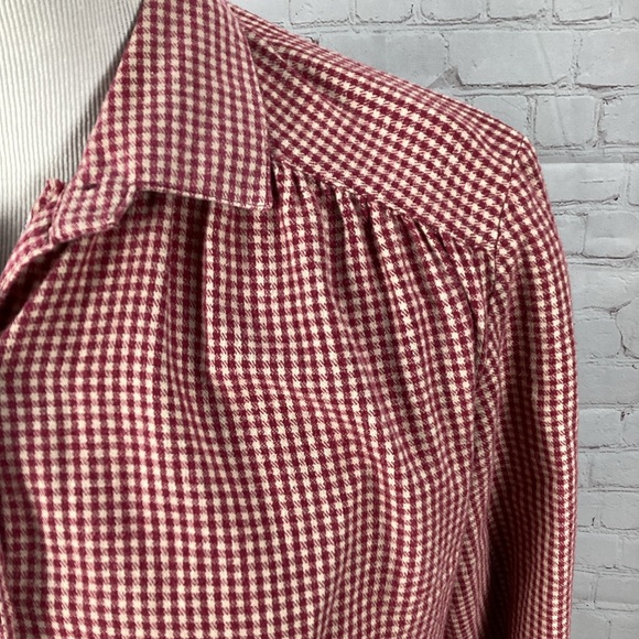 Vintage Rustic Outfitters Western Shirt Women’s Small Girls XL Reddish Pink Tan - Picture 3 of 10